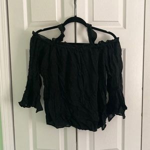J Crew black top